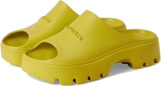 AllSaints Eclipse Slider Womens Wedge Shoes Unity Green : 8 M, Synthetic