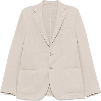 Luigi Bianchi Mantova Blazer monopetto - Toni neutri