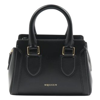 Alexander McQueen Mini Birdee Bag - female - Alexander McQueen - Handbags - Black - ONE SIZE - Bags