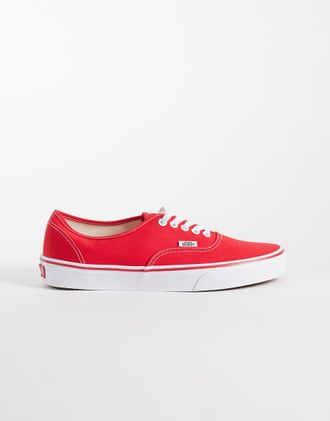 Vans Authentic - Sneakers rosse-Rosso