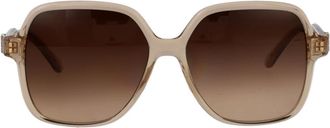 Ferragamo Sunglasses, female, Beige, Size: 57 MM Stylish Sunglasses Sf2069Se
