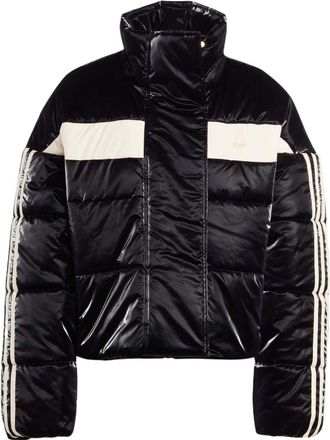 adidas (WMNS) adidas Ski Chic Puffer Jacket Asia Sizing Black White IA3919