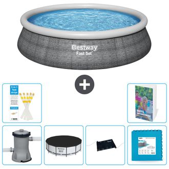 Bestway Piscina Bestway Fast Set Redonda - 457x84 Cm - 7-piezas S273