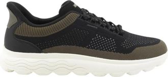 Geox Sneakers - Heren - Sneakers - Zwart - 42 EU - Schoenen