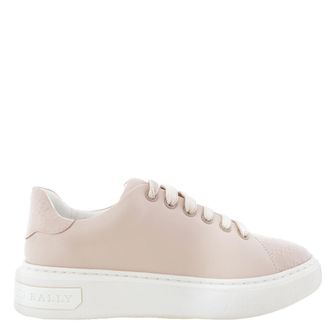 Bally Marlys Leather Low-Top Sneakers, Brand Size 35 ( US Size 4.5 )