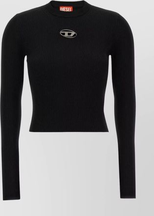Diesel ribbed slim-fit long-sleeve top