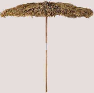 Sklum Sombrilla &Oslash;250 Cm En Madera De Teca Anakena Sklum