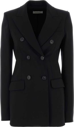 Sportmax Sportmax Black Stretch Jersey Arco Blazer