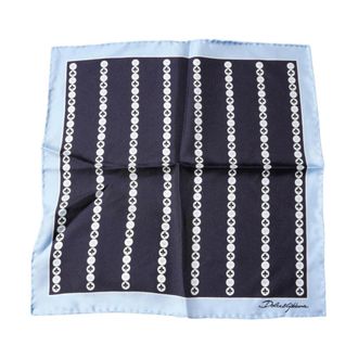 Dolce & Gabbana Dames, Accessoires, Blauw, Maat: ONE Size Zijde