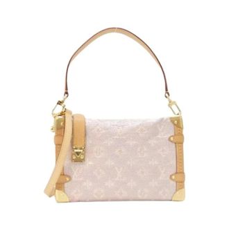 Louis Vuitton Pre-owned Cotton louis-vuitton-bags - Dames - Pre-owned - Roze - Maat: ONE Size Katoen