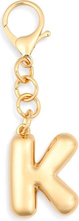 Leith Bubble Initial Bag Charm in K- Gold at Nordstrom Rack