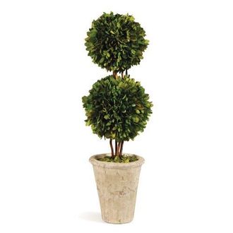Napa Home & Garden Boxwood Double Faux (Fake) Sphere Topiary 20 in Green at Nordstrom
