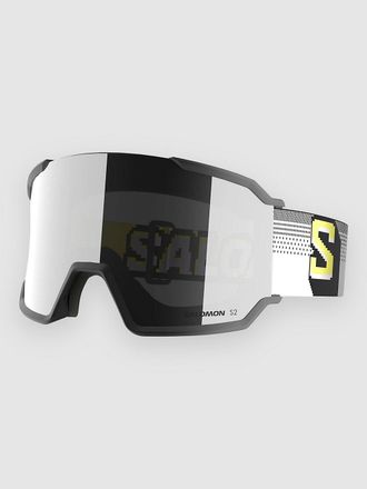 Salomon S/View 3 Black Goggle weiss