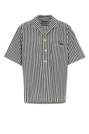 Dolce & Gabbana Black Relaxed Stripes Shirt