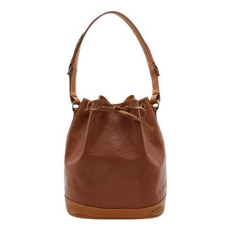 Louis Vuitton Pre-owned Noe Epi Shoulder Bag - Dames - Pre-owned - Bruin - Maat: ONE Size Leer