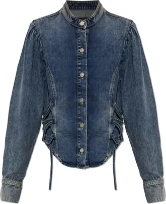 AllSaints Donna, Camicette, Blu, 2Xs, new