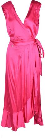 Pinko Long Dress - Fuchsia