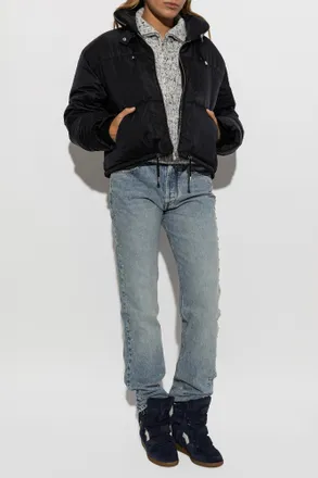 Isabel Marant Rilja Down Jacket, Womens, Black