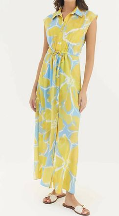 Hutch Layton Dress In Watercolor Gardenia