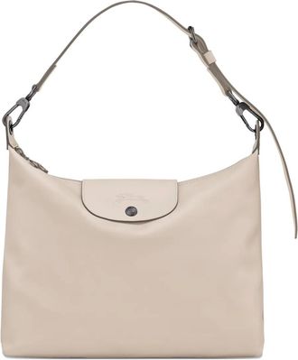 Longchamp Borsa a spalla Le Pliage Xtra media - Toni neutri