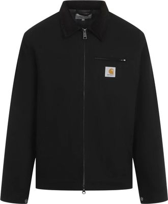 Carhartt Work in Progress Zwarte Jas Aw 25 Stijlvol - Heren - Zomerjassen - Zwart - M - Katoen - Jassen