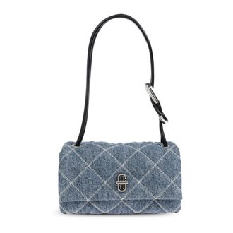 Marc Jacobs Schoudertas Dual Mini - Dames - Schoudertassen - Blauw - ONE Size - Denim - Tassen