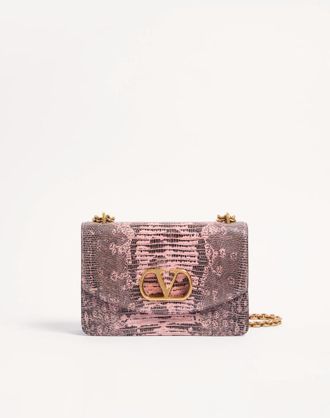 Valentino Garavani Borsa A Spalla Valentino Garavani Vain In Tejus Donna PEACH ROSE UNI