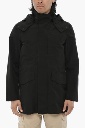 Woolrich Gore-Tex Down Jacket with Removable Hood Woolrich