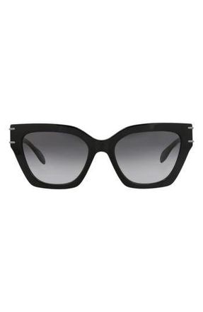 McQ by Alexander McQueen Sunglasses in Black Black Grey at Nordstrom Rack
