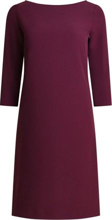 Semper Kokerjurk - Dames - Korte kleedjes - Rood - S - Leer - Kleedjes
