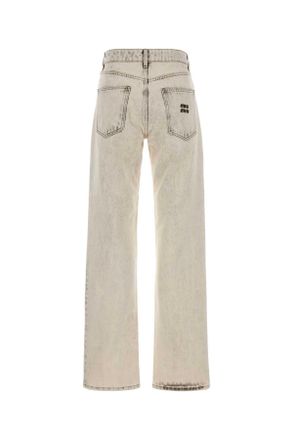 Miu Miu Bianco Exterior: Cotton Jean
