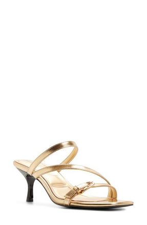 Aldo Cityverse Slide Sandal in Gold at Nordstrom, Size 7.5