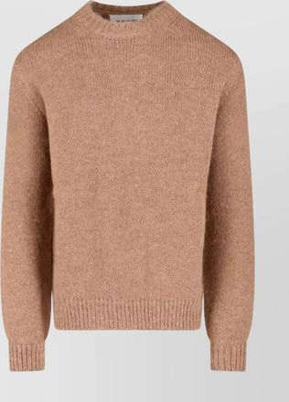 Jil Sander alpaca wool crewneck sweater