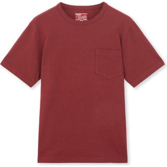Fortela Tubejp Cotton Chest Pocket T-Shirt in Purple at Nordstrom, Size Medium