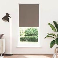 OEM Estor Enrollable Opaco De 84,4 X 230 Cm, Ancho De La Tela 80 Cm, Marr&oacute;n Caf&eacute; - Crezuo