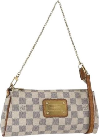 Louis Vuitton Pre-owned Mini Bags, female, White, Size: ONE SIZE Pre-owned Canvas Mini Bag
