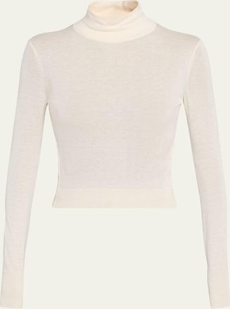 Frame Denim Slim Wool Turtleneck