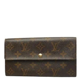 Louis Vuitton Pre-owned Portafoglio Lungo Vintage (bi-fold) - - Pre-owned - Donna - Marrone - ONE SIZE