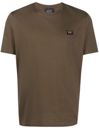 Paul & Shark T-shirt con applicazione - Verde