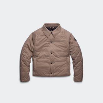 Canada Goose Lodge Coach Jacket Black Disc (Men, Taupe Grey, XXL)