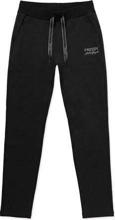 Freddy Pantaloni Sportivi Donna in Felpa, Regular Fit, Fondo Dritto