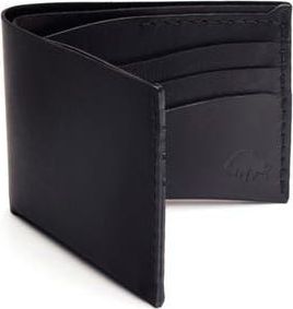 Ezra Arthur No. 8 Classic Bifold Wallet in Black at Nordstrom