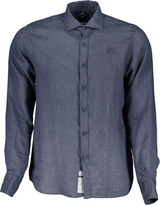 La Martina Linen Men Mens Shirt