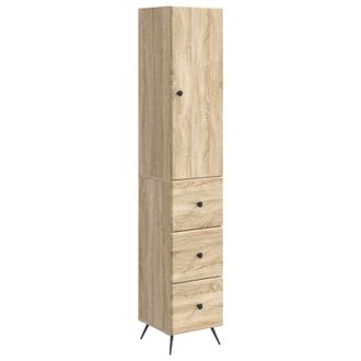 vidaXL Juego De Armarios 2 Uds. 34,5 X 34,5 X 90 Cm Roble Sonoma Vidaxl