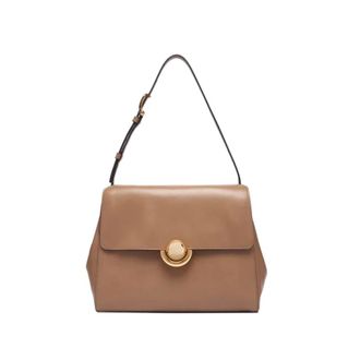 Furla Shoulder Bags, female, Brown, Size: ONE SIZE Domus S