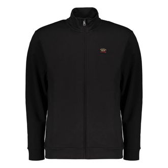 Paul & Shark Paul & Shark, Zip-throughs, male, Black, Size: S Lightweight Sweatshirt