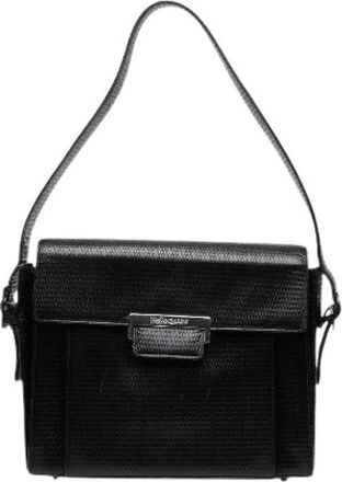 Saint Laurent Borsa a spalla Pre-owned in pelle goffrata - - Pre-owned - Donna - Nero - ONE SIZE