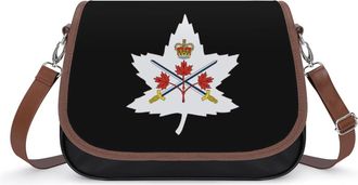 Generic Canadian Army1 Logo Fashion Womens Crossbody Bags Novelty Handbag Shoulder Bag Purse