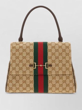 Gucci shoulder bag structured silhouette top handle