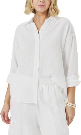 Splendid Stella Linen Top